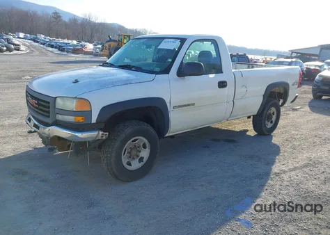 2006 GMC Sierra 2500Hd Work Truck z USA, uszkodzony, nr VIN 1GTHK24U36E146765